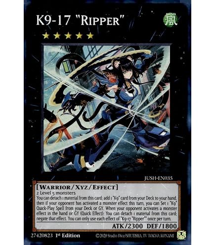 Amazon.com: K9-17 Izuna - JUSH-EN031 - Ultra Rare - 1st Edition